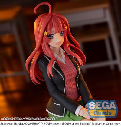 The Quintessential Quintuplets Specials PM Perching PVC Statue Itsuki Nakano 10cm - Scale Statue - Sega - Hobby Figures UK