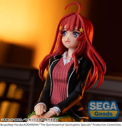 The Quintessential Quintuplets Specials PM Perching PVC Statue Itsuki Nakano 10cm - Scale Statue - Sega - Hobby Figures UK