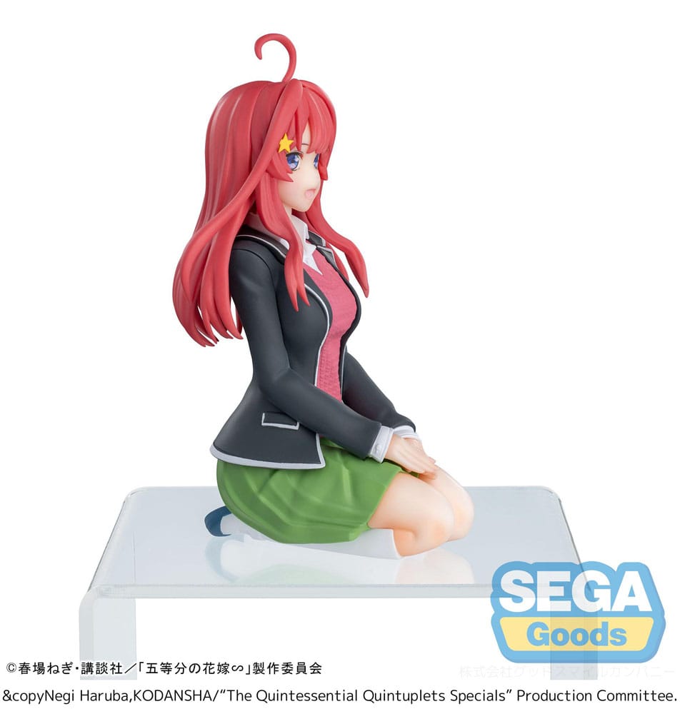 The Quintessential Quintuplets Specials PM Perching PVC Statue Itsuki Nakano 10cm - Scale Statue - Sega - Hobby Figures UK