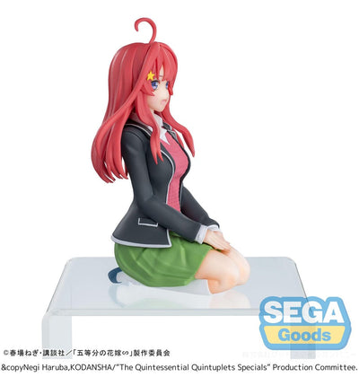 The Quintessential Quintuplets Specials PM Perching PVC Statue Itsuki Nakano 10cm - Scale Statue - Sega - Hobby Figures UK