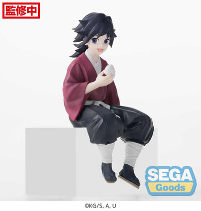 Demon Slayer: Kimetsu no Yaiba PM Perching PVC Statue Giyu Tomioka 14cm - Scale Statue - Sega - Hobby Figures UK