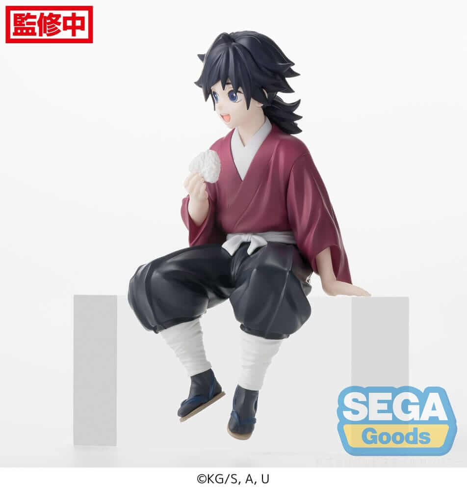 Demon Slayer: Kimetsu no Yaiba PM Perching PVC Statue Giyu Tomioka 14cm - Scale Statue - Sega - Hobby Figures UK