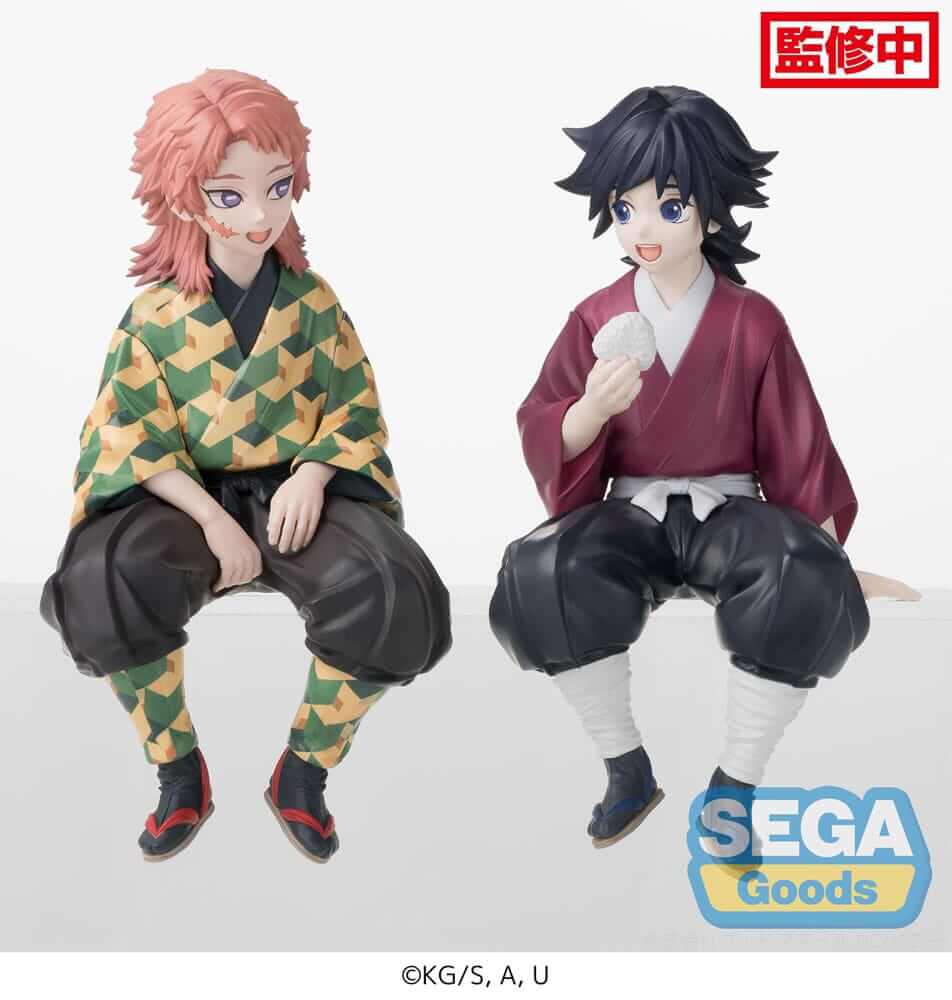 Demon Slayer: Kimetsu no Yaiba PM Perching PVC Statue Giyu Tomioka 14cm - Scale Statue - Sega - Hobby Figures UK