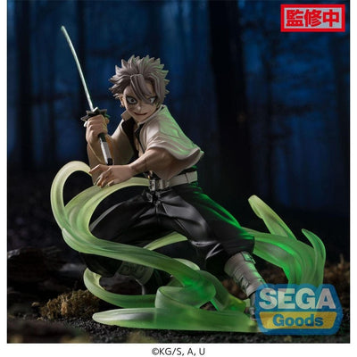 Demon Slayer: Kimetsu no Yaiba Xross Link Anime PVC Statue Sanemi Shinazugawa Hashira Training Arc 12cm - Scale Statue - Sega - Hobby Figures UK