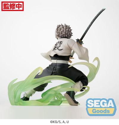 Demon Slayer: Kimetsu no Yaiba Xross Link Anime PVC Statue Sanemi Shinazugawa Hashira Training Arc 12cm - Scale Statue - Sega - Hobby Figures UK