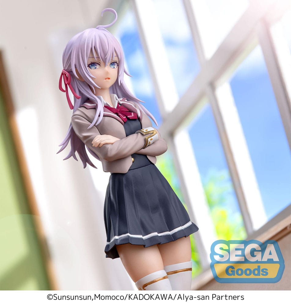 Alya Sometimes Hides Her Feelings in Russian Luminasta PVC Statue Alya Uniform Ver. 18cm - Scale Statue - Sega - Hobby Figures UK