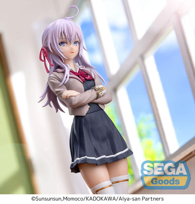 Alya Sometimes Hides Her Feelings in Russian Luminasta PVC Statue Alya Uniform Ver. 18cm - Scale Statue - Sega - Hobby Figures UK