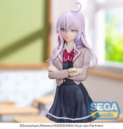 Alya Sometimes Hides Her Feelings in Russian Luminasta PVC Statue Alya Uniform Ver. 18cm - Scale Statue - Sega - Hobby Figures UK