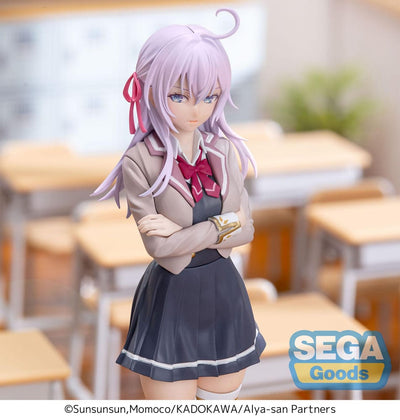 Alya Sometimes Hides Her Feelings in Russian Luminasta PVC Statue Alya Uniform Ver. 18cm - Scale Statue - Sega - Hobby Figures UK