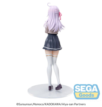 Alya Sometimes Hides Her Feelings in Russian Luminasta PVC Statue Alya Uniform Ver. 18cm - Scale Statue - Sega - Hobby Figures UK