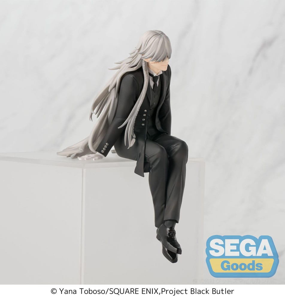 Black Butler: Boarding School Arc PM Perching PVC Statue Undertaker 13cm - Scale Statue - Sega - Hobby Figures UK