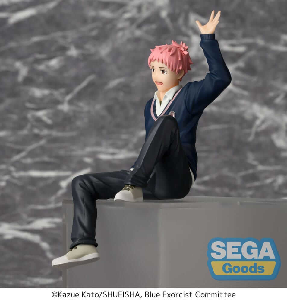 Blue Exorcist Shimane Illuminati Saga PM Perching PVC Statue Renzo Shima 14cm - Scale Statue - Sega - Hobby Figures UK
