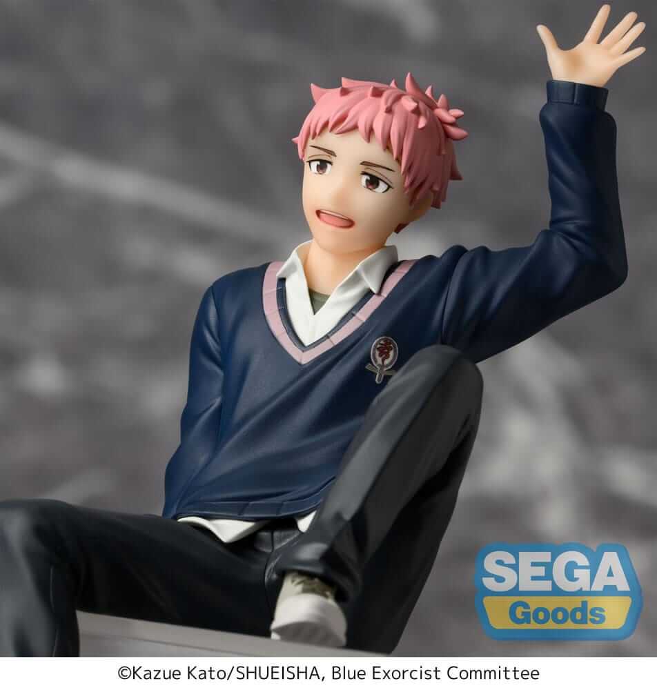 Blue Exorcist Shimane Illuminati Saga PM Perching PVC Statue Renzo Shima 14cm - Scale Statue - Sega - Hobby Figures UK