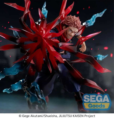 Jujutsu Kaisen Luminasta PVC Statue Yuji Itadori Black Flash 16cm - Scale Statue - Sega - Hobby Figures UK