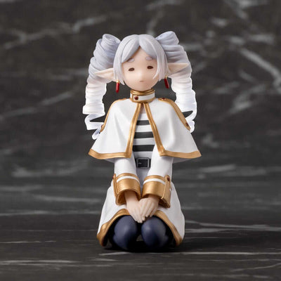 Frieren: Beyond Journey's End PM Perching PVC Statue I have ringlets now Clear Ver. heo Exclusive 10cm - Scale Statue - Sega - Hobby Figures UK