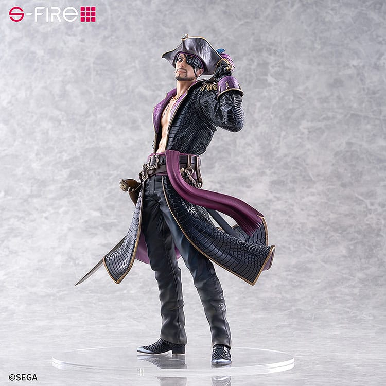Like a Dragon: Pirate Yakuza in Hawaii S-Fire PVC Statue 1/7 Captain Majima (Goro Majima) 26cm - Scale Statue - Sega - Hobby Figures UK