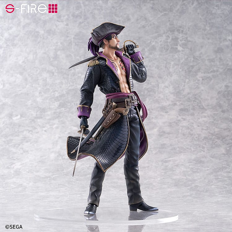 Like a Dragon: Pirate Yakuza in Hawaii S-Fire PVC Statue 1/7 Captain Majima (Goro Majima) 26cm - Scale Statue - Sega - Hobby Figures UK