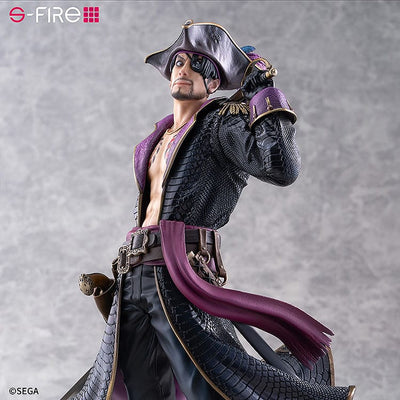 Like a Dragon: Pirate Yakuza in Hawaii S-Fire PVC Statue 1/7 Captain Majima (Goro Majima) 26cm - Scale Statue - Sega - Hobby Figures UK
