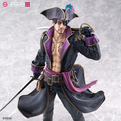Like a Dragon: Pirate Yakuza in Hawaii S-Fire PVC Statue 1/7 Captain Majima (Goro Majima) 26cm - Scale Statue - Sega - Hobby Figures UK