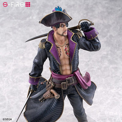 Like a Dragon: Pirate Yakuza in Hawaii S-Fire PVC Statue 1/7 Captain Majima (Goro Majima) 26cm - Scale Statue - Sega - Hobby Figures UK
