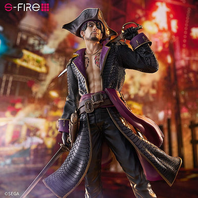 Like a Dragon: Pirate Yakuza in Hawaii S-Fire PVC Statue 1/7 Captain Majima (Goro Majima) 26cm - Scale Statue - Sega - Hobby Figures UK