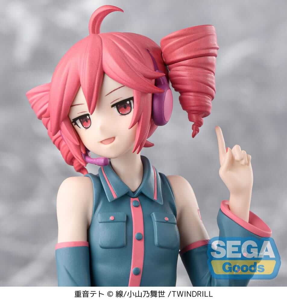 Character Vocal Series PM Perching PVC Statue Kasane Teto 14cm - Scale Statue - Sega - Hobby Figures UK