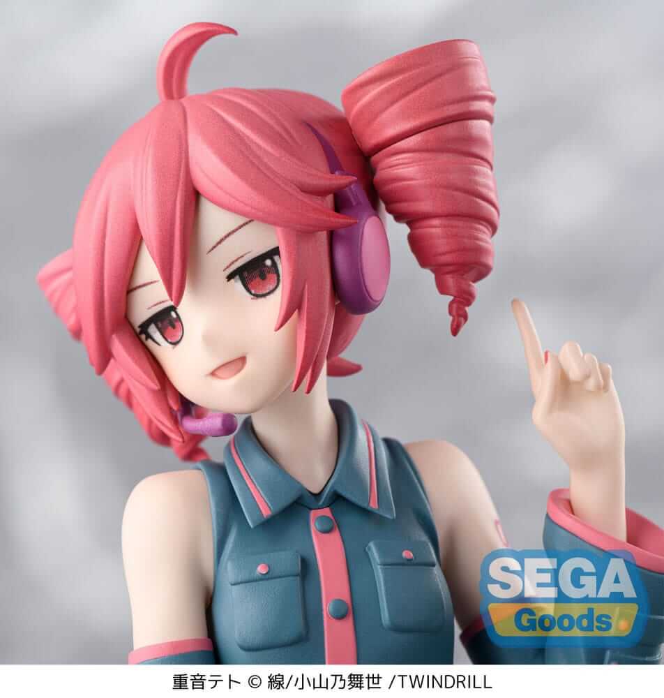 Character Vocal Series PM Perching PVC Statue Kasane Teto 14cm - Scale Statue - Sega - Hobby Figures UK