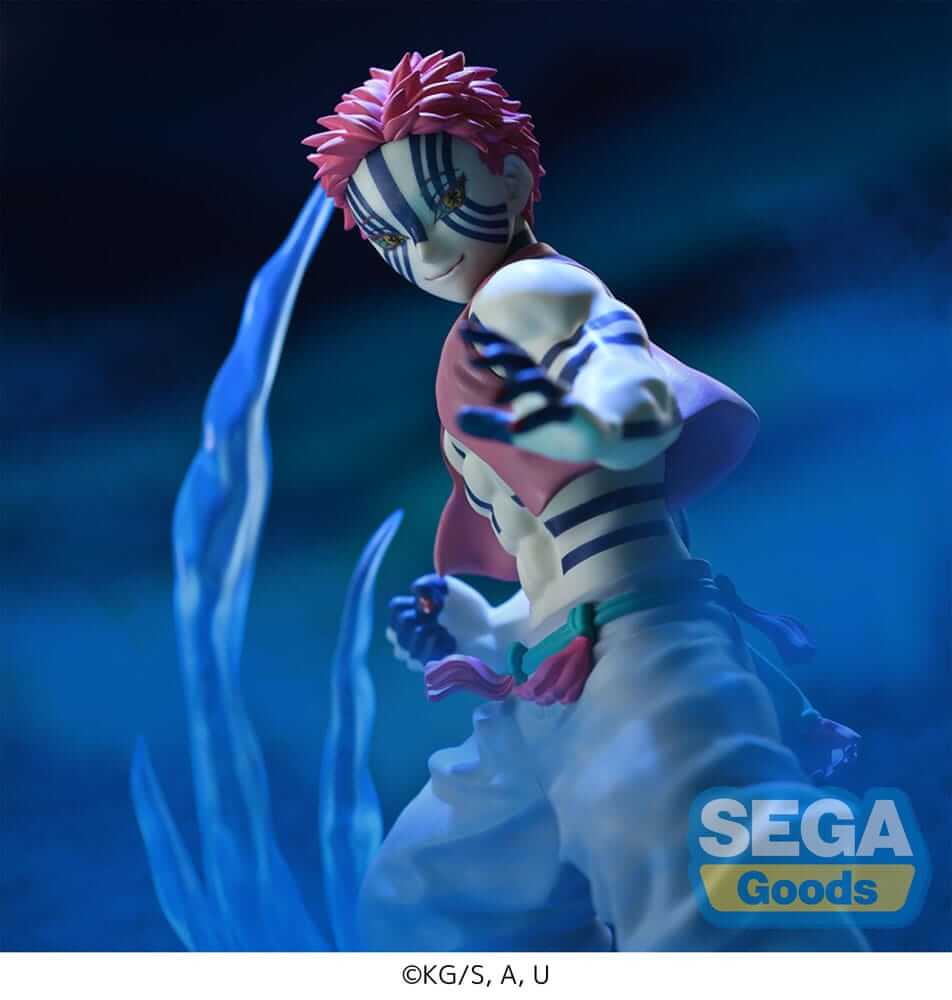 Demon Slayer: Kimetsu no Yaiba Xross Link Anime PVC Statue Akaza 12cm - Scale Statue - Sega - Hobby Figures UK
