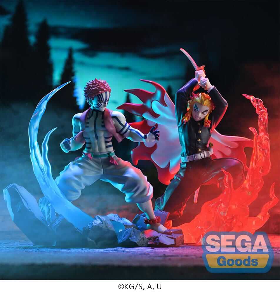 Demon Slayer: Kimetsu no Yaiba Xross Link Anime PVC Statue Akaza 12cm - Scale Statue - Sega - Hobby Figures UK