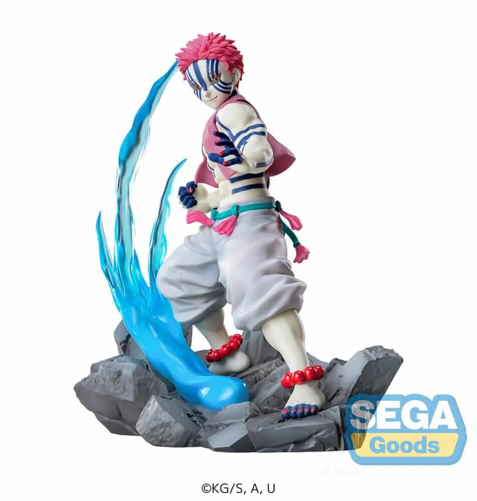 Demon Slayer: Kimetsu no Yaiba Xross Link Anime PVC Statue Akaza 12cm - Scale Statue - Sega - Hobby Figures UK