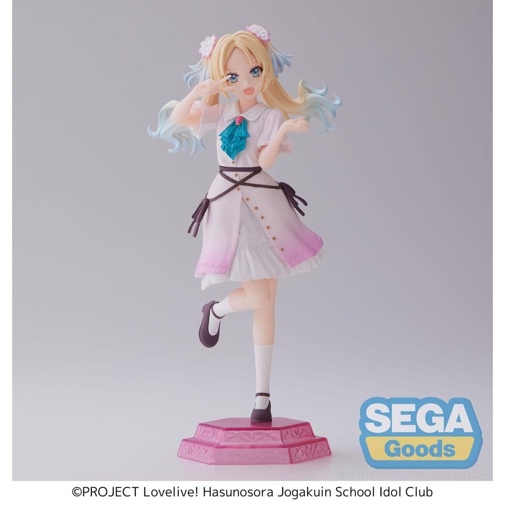 Love Live! Hasu no Sora Jogakuin School Idol Club PVC Statue Desktop x Decorate Collections Rurino Osawa 17cm