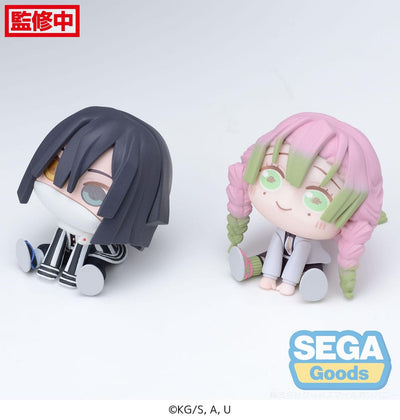 Demon Slayer: Kimetsu no Yaiba Chubby Collection PVC Statue Mitsuri Kanroji & Obanai Iguro (EX) 6cm - Mini Figures - Sega - Hobby Figures UK