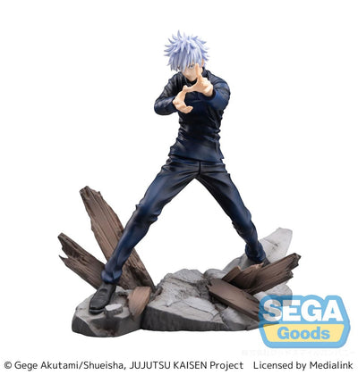Jujutsu Kaisen Luminasta PVC Statue Satoru Gojo Cursed Technique Lapse - Maximum Cursed Energy Output: Blue 19cm - Scale Statue - Sega - Hobby Figures UK