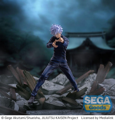 Jujutsu Kaisen Luminasta PVC Statue Satoru Gojo Cursed Technique Lapse - Maximum Cursed Energy Output: Blue 19cm - Scale Statue - Sega - Hobby Figures UK