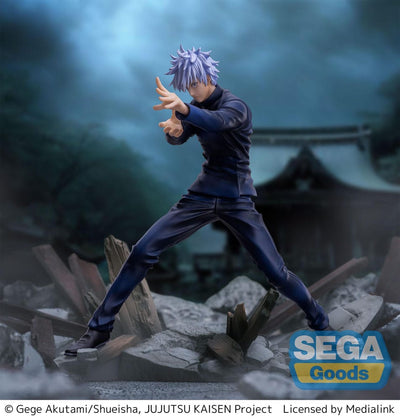 Jujutsu Kaisen Luminasta PVC Statue Satoru Gojo Cursed Technique Lapse - Maximum Cursed Energy Output: Blue 19cm - Scale Statue - Sega - Hobby Figures UK