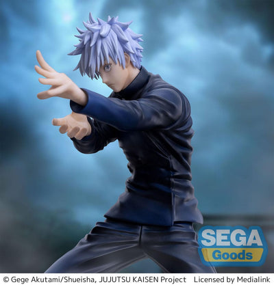 Jujutsu Kaisen Luminasta PVC Statue Satoru Gojo Cursed Technique Lapse - Maximum Cursed Energy Output: Blue 19cm - Scale Statue - Sega - Hobby Figures UK