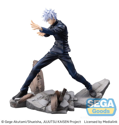Jujutsu Kaisen Luminasta PVC Statue Satoru Gojo Cursed Technique Lapse - Maximum Cursed Energy Output: Blue 19cm - Scale Statue - Sega - Hobby Figures UK