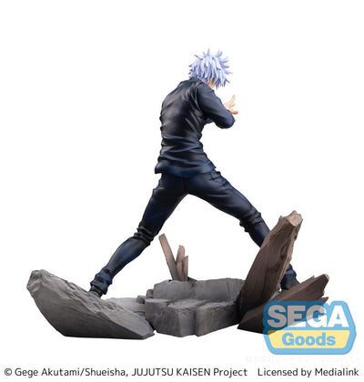 Jujutsu Kaisen Luminasta PVC Statue Satoru Gojo Cursed Technique Lapse - Maximum Cursed Energy Output: Blue 19cm - Scale Statue - Sega - Hobby Figures UK
