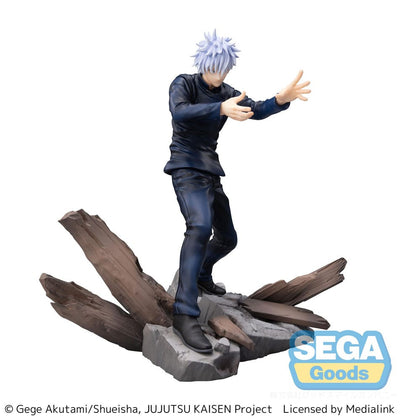 Jujutsu Kaisen Luminasta PVC Statue Satoru Gojo Cursed Technique Lapse - Maximum Cursed Energy Output: Blue 19cm - Scale Statue - Sega - Hobby Figures UK