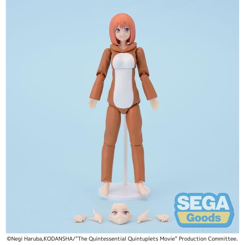 The Quintessential Quintuplets Action Figures Movingood!!! Yotsuba Nakano 15cm - Action Figures - Sega - Hobby Figures UK