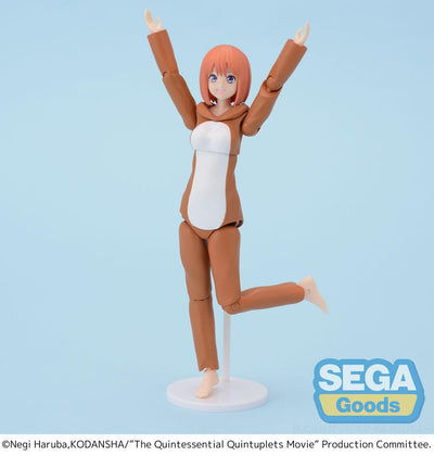 The Quintessential Quintuplets Action Figures Movingood!!! Yotsuba Nakano 15cm - Action Figures - Sega - Hobby Figures UK