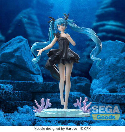 Hatsune Miku Luminasta PVC Statue Hatsune Miku Deep Sea Girl 18cm - Scale Statue - Sega - Hobby Figures UK