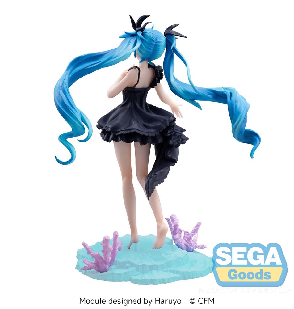 Hatsune Miku Luminasta PVC Statue Hatsune Miku Deep Sea Girl 18cm - Scale Statue - Sega - Hobby Figures UK