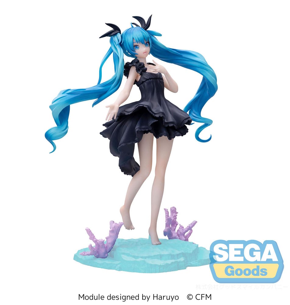 Hatsune Miku Luminasta PVC Statue Hatsune Miku Deep Sea Girl 18cm - Scale Statue - Sega - Hobby Figures UK