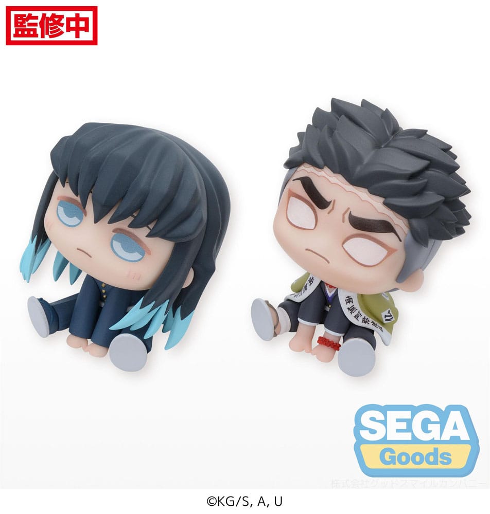 Demon Slayer: Kimetsu no Yaiba Chubby Collection PVC Statue Muichiro Tokito & Gyomei Himejimae 6cm - Mini Figures - Sega - Hobby Figures UK