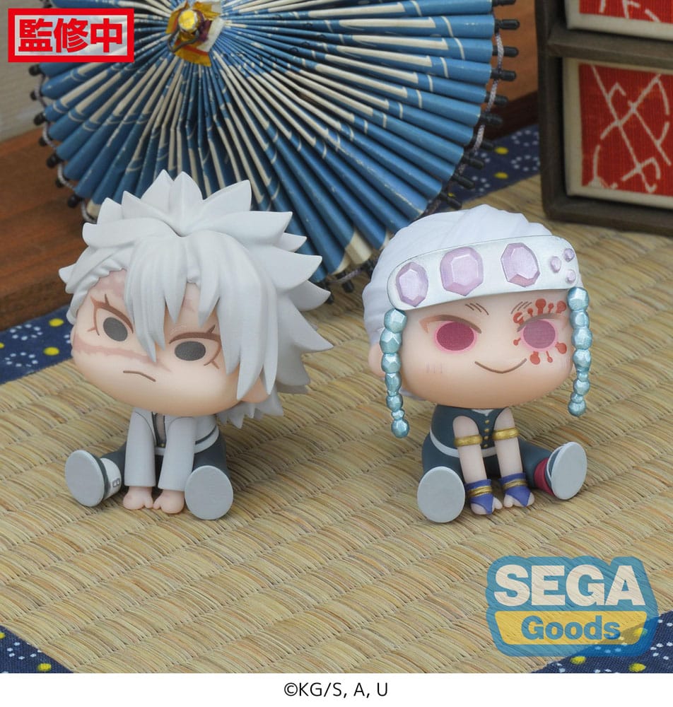 Demon Slayer: Kimetsu no Yaiba Chubby Collection PVC Statue Sanemi Shinazugawa & Tengen Uzui 6cm - Mini Figures - Sega - Hobby Figures UK