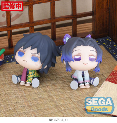 Demon Slayer: Kimetsu no Yaiba Chubby Collection PVC Statue Shinobu Kocho & Giyu Tomioka (EX) 6cm - Mini Figures - Sega - Hobby Figures UK