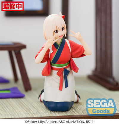 Lycoris Recoil PM Perching PVC Statue Chisato Nishikigi (re-run) 14cm - Scale Statue - Sega - Hobby Figures UK