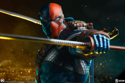 DC Comics Premium Format Statue Deathstroke 61cm - Scale Statue - Sideshow Collectibles - Hobby Figures UK