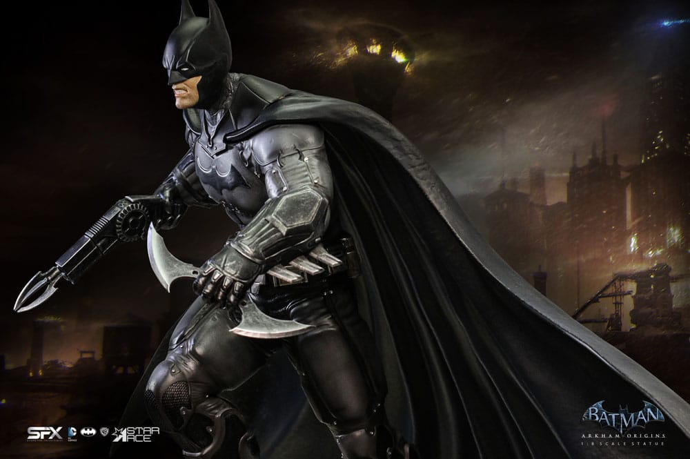 Batman Arkham Statue 1/8 Batman Arkham Origin Deluxe Version 42cm - Scale Statue - Star Ace Toys - Hobby Figures UK